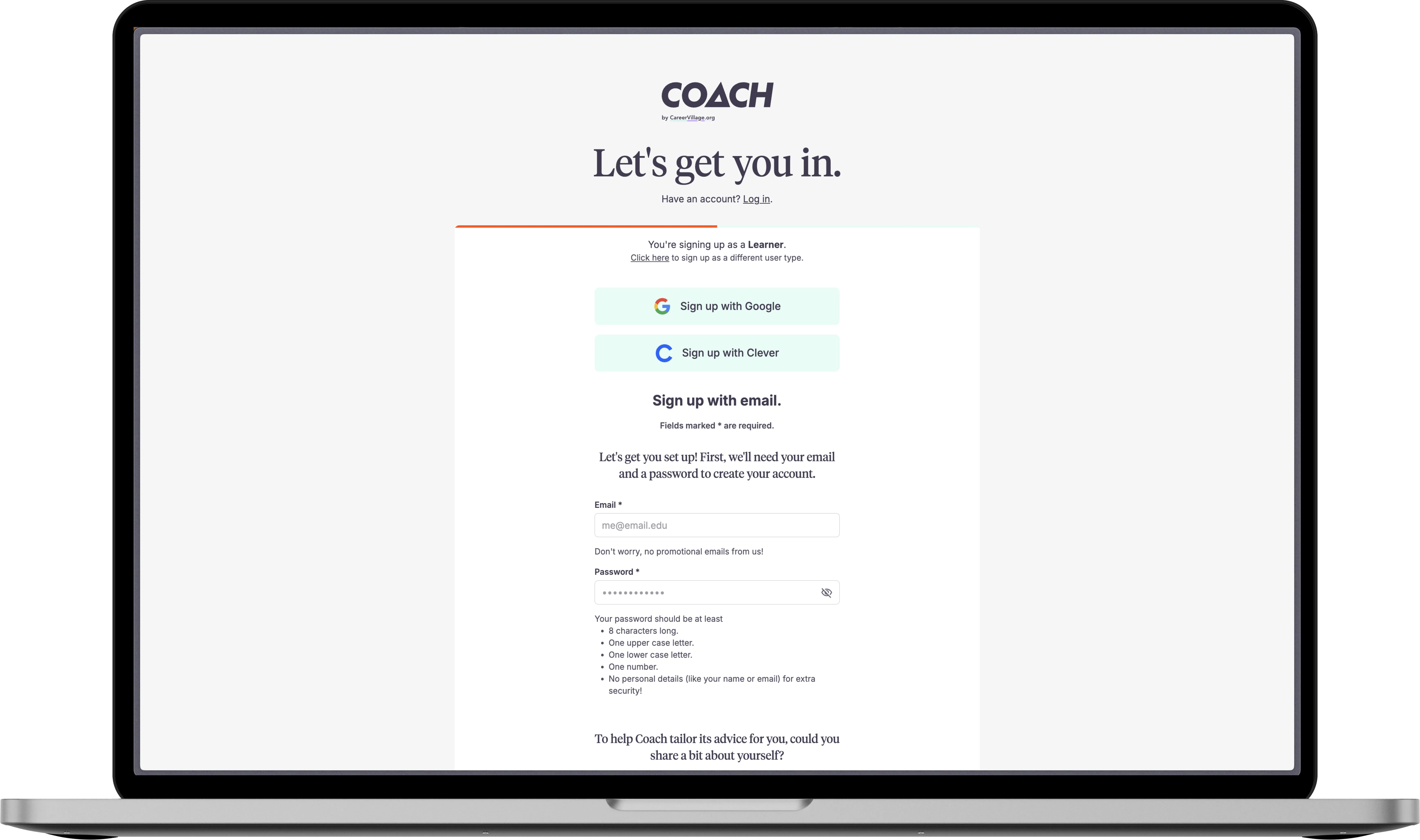Ai Career Coach icon display